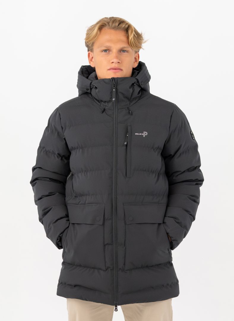 Commodus Padded Parka Commodus Padded Parka Reflective Charcoal
