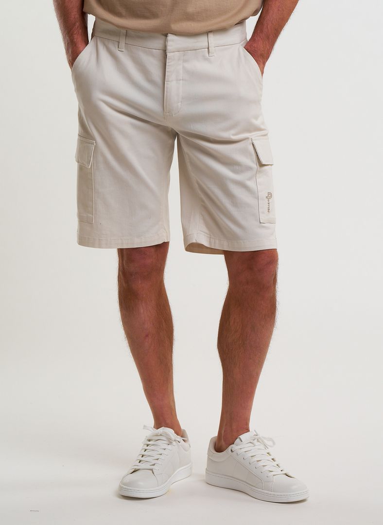 Crew Organic Cargo Shorts Crew Organic Cargo Shorts Sand Dollar White