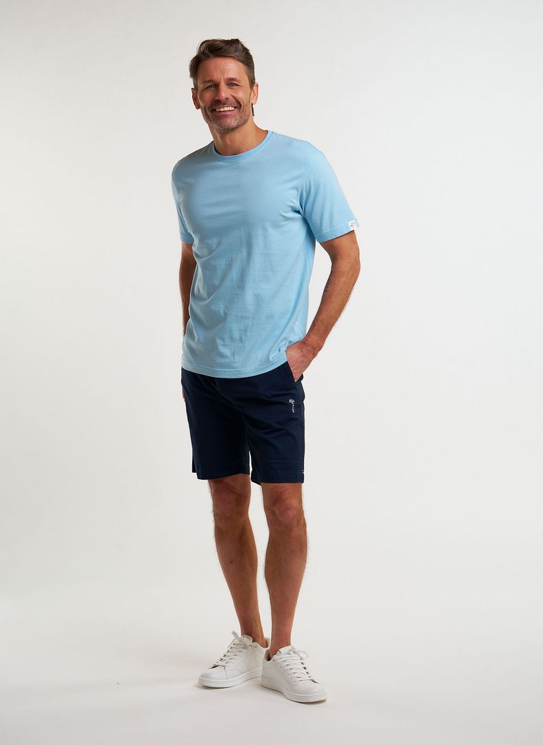 Crew Organic Cotton Shorts Dk Navy Blue