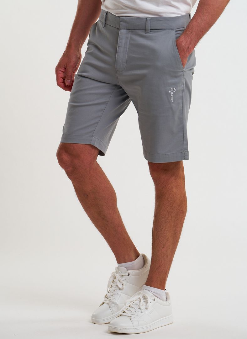 Crew Organic Cotton Shorts Kia Grey