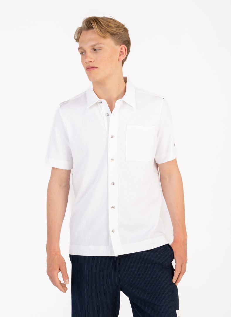 Dock short sleeve shirt White