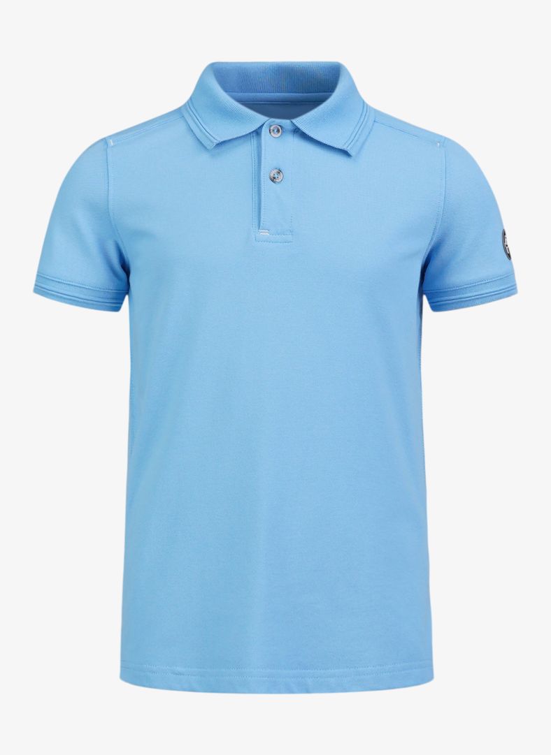 JR Crew Polo Blue Akoya
