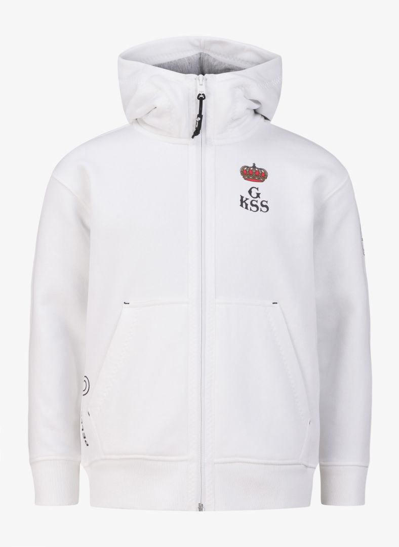 JR Team Zip Hoodie GKSS White