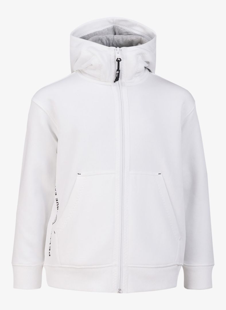 JR Team Zip Hoodie White