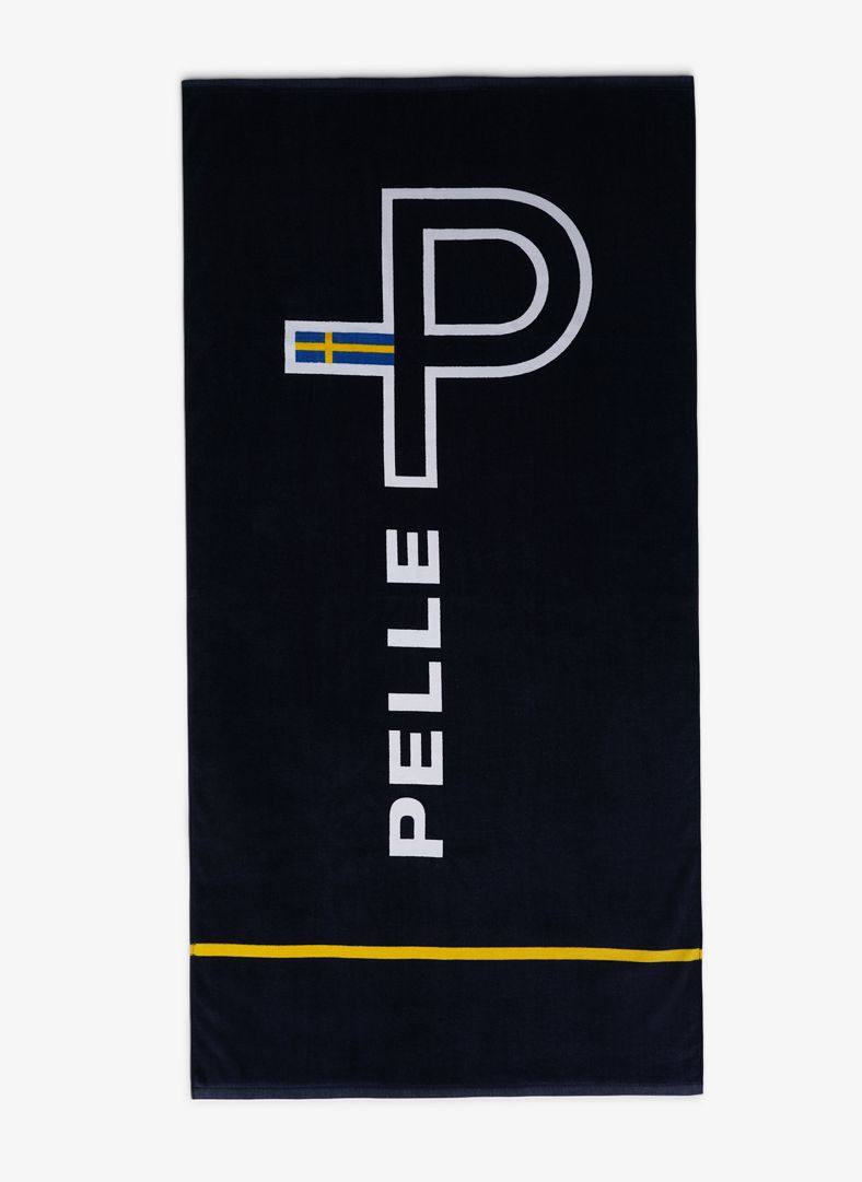 Logo Towel  Dk Navy Blue