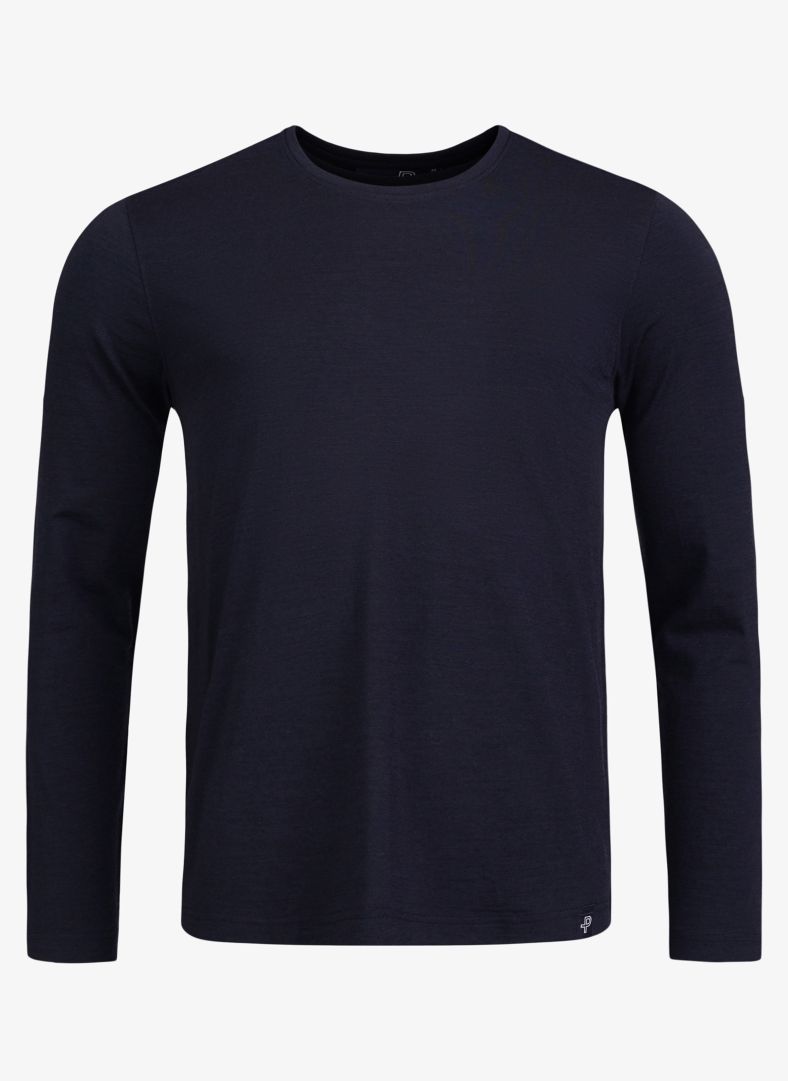 Merboo LS Dk Navy Blue