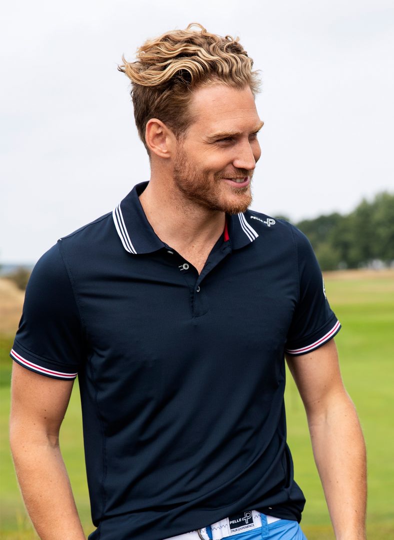 Momentum Polo Dk Navy Blue