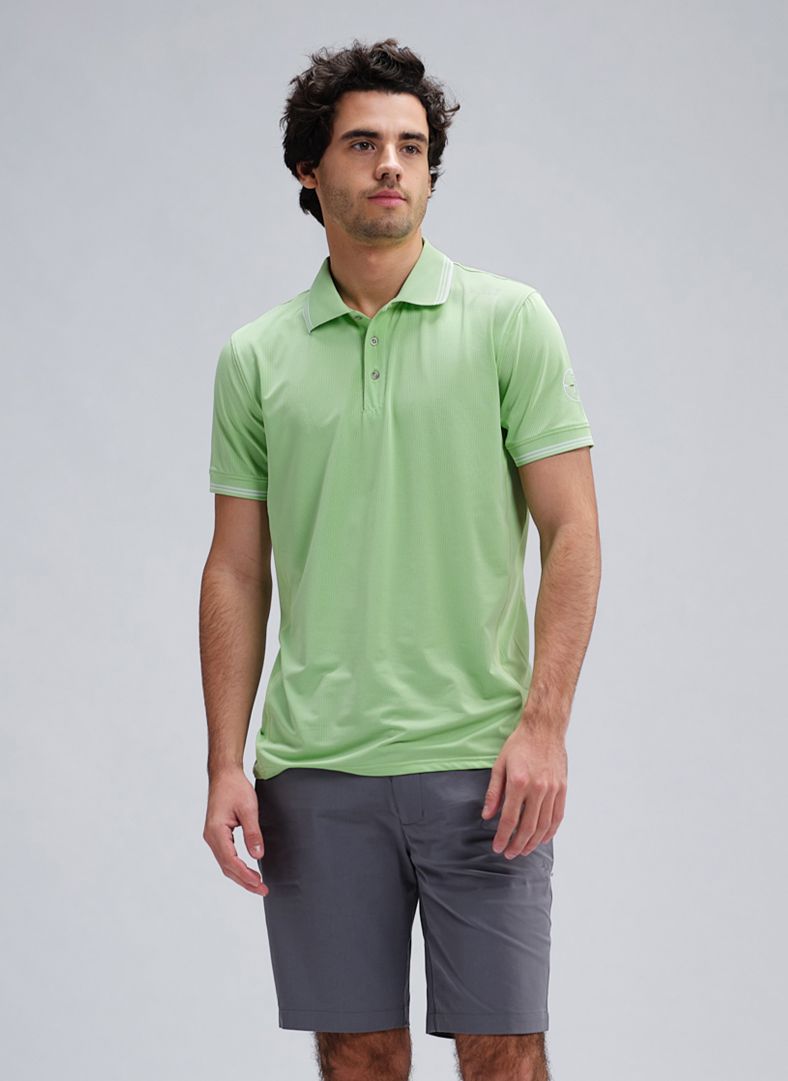 Momentum Polo Prehnit Green