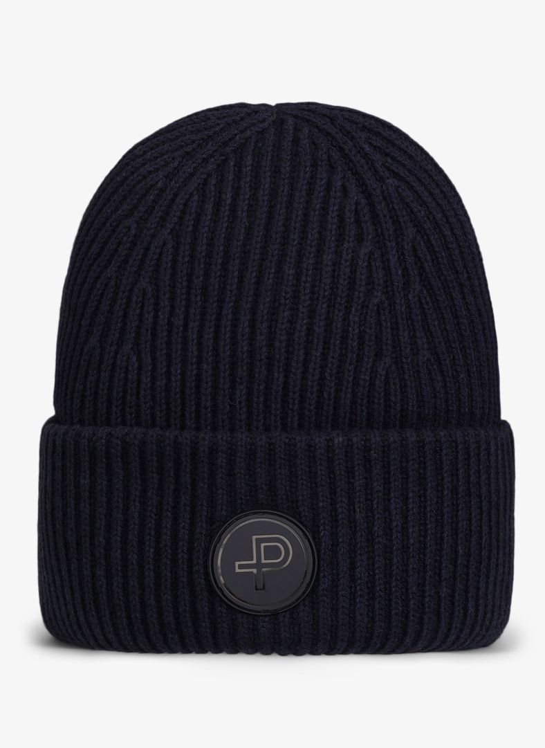 Mons Knitted Hat Dk Navy Blue