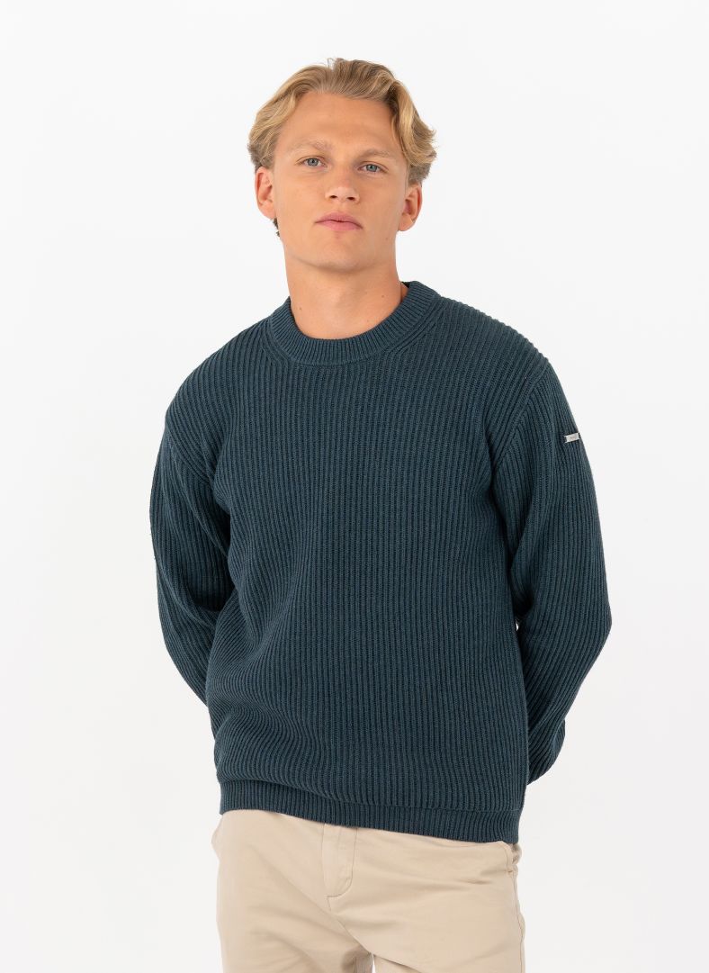 Mons Roundneck LS Deep Blue