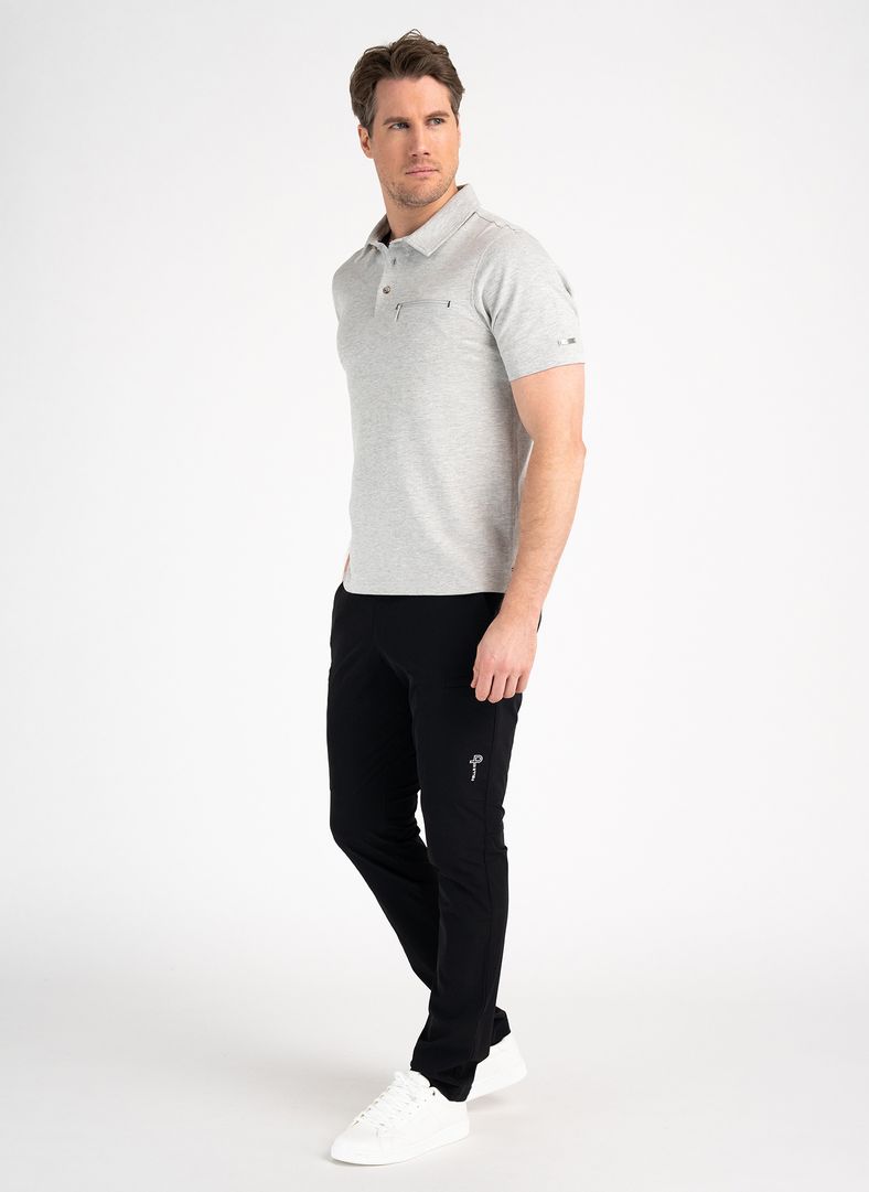 Navigo Polo Light Grey melange