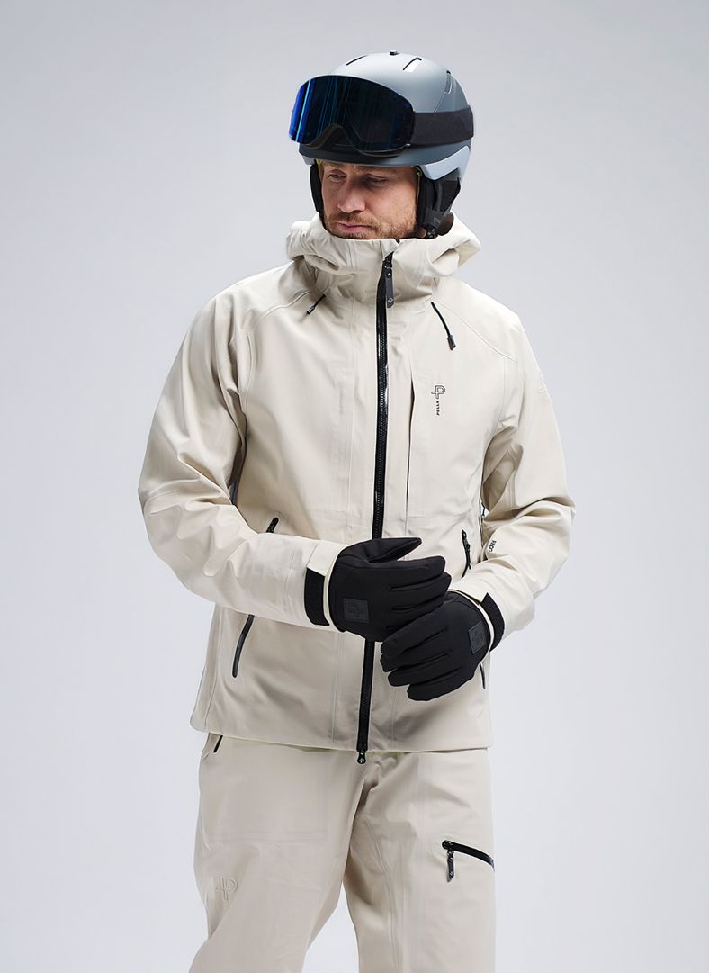 Notch Ski jacket Lt. Beige Oak