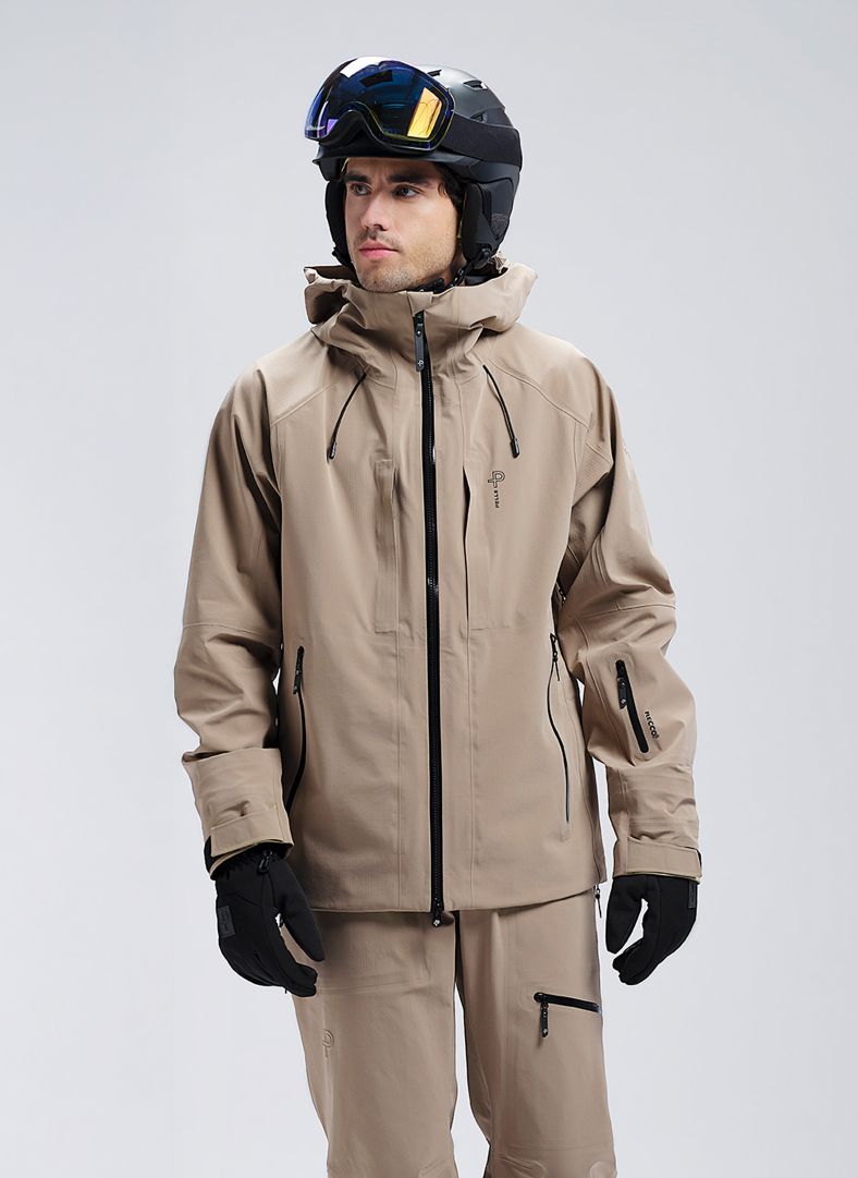 Notch Ski jacket Toffee