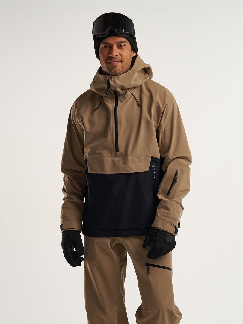 NOTCH UNISEX ANORAK NOTCH UNISEX ANORAK Toffee