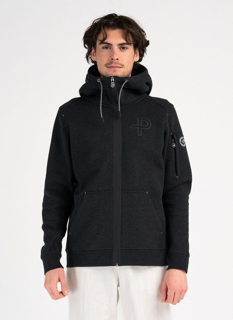 P-hoodie  Charcoal Mélange