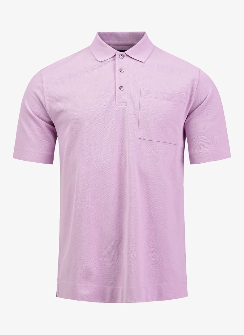 Signature polo Amethyst