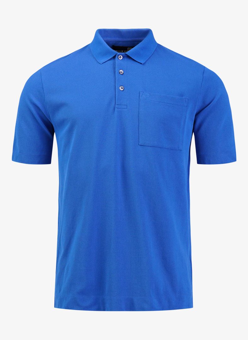 Signature polo Blue lobster