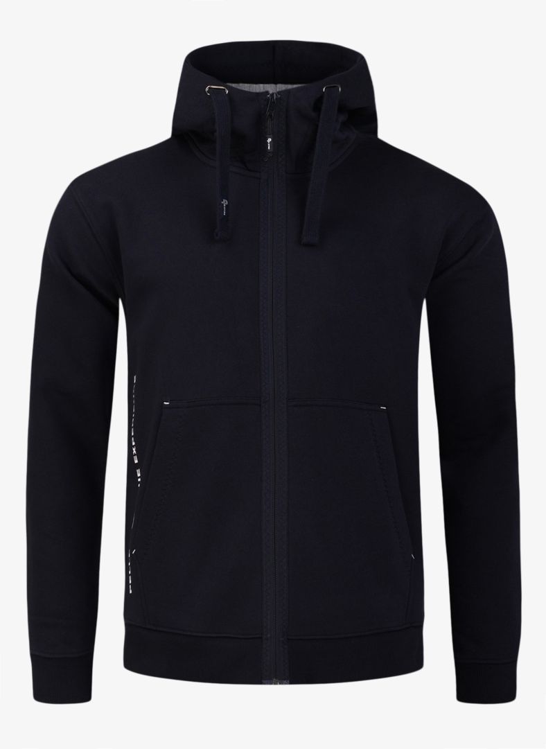 Team Unisex Zip Hoodie Dk Navy Blue