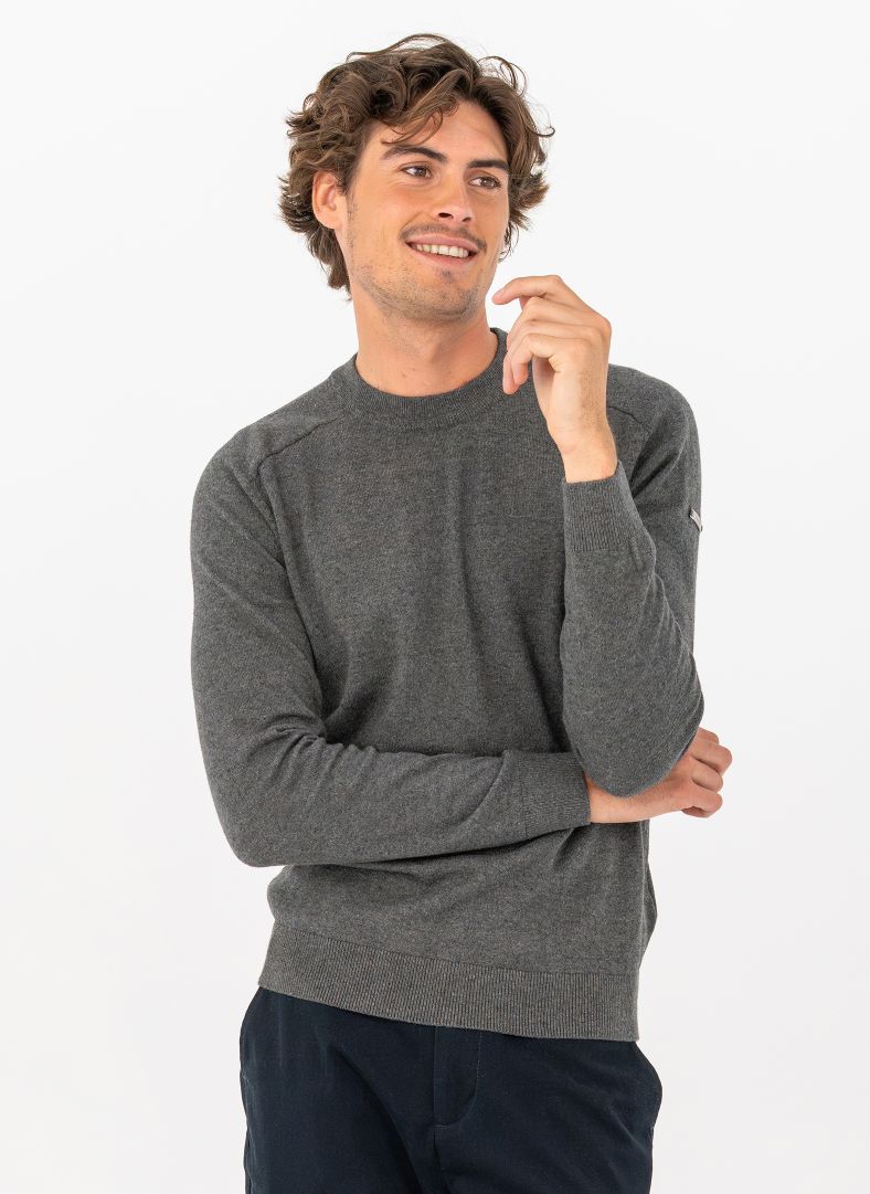 Tiller Sweater Tiller Sweater Dk Grey Melange