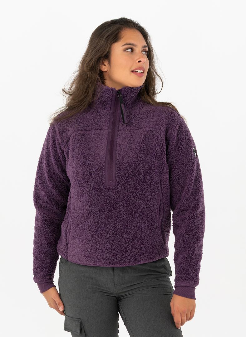 W Alpage Half Zip Sweater Dark Heather