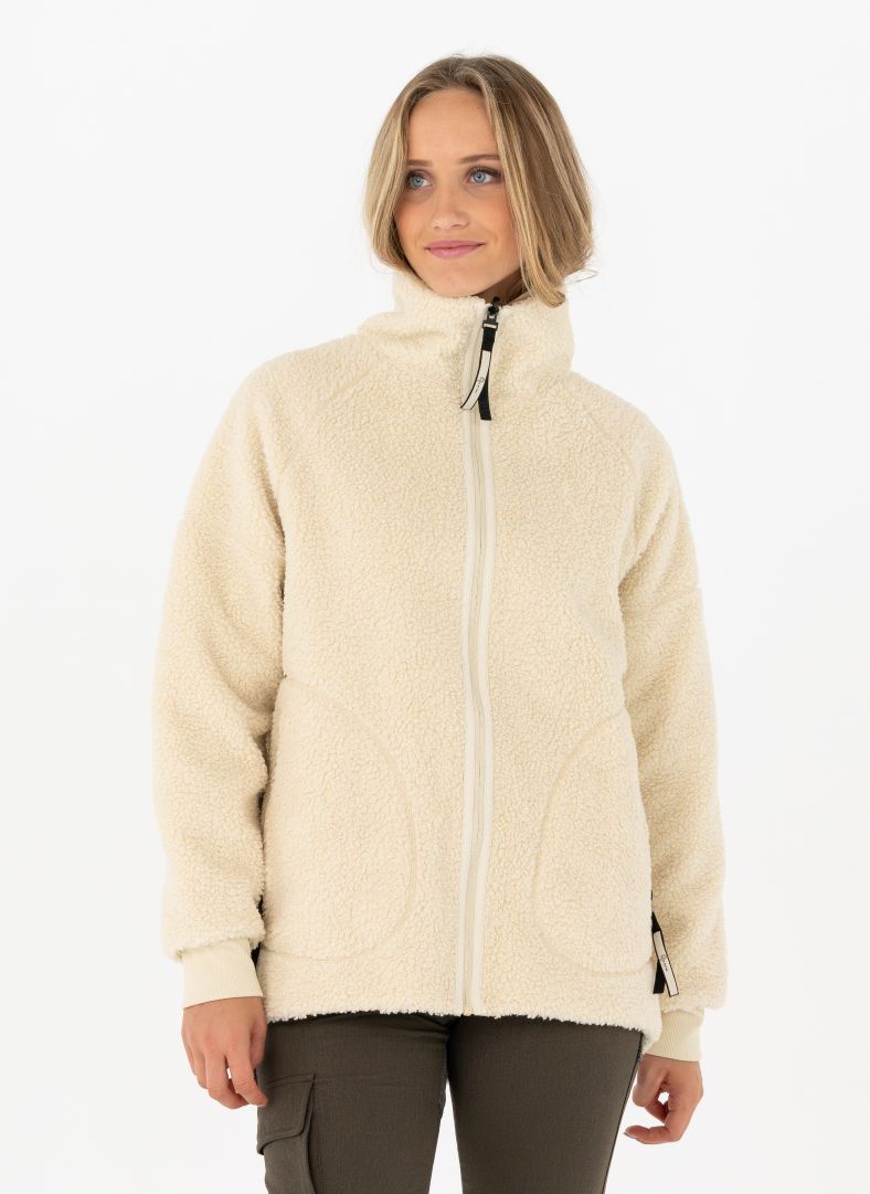 W Alpage Zip Jacket W Alpage Zip Jacket Cream white