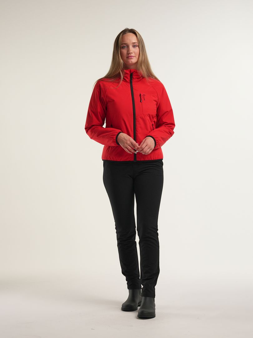 W Arolla Aero Jacket W Arolla Aero Jacket Coldflare Red