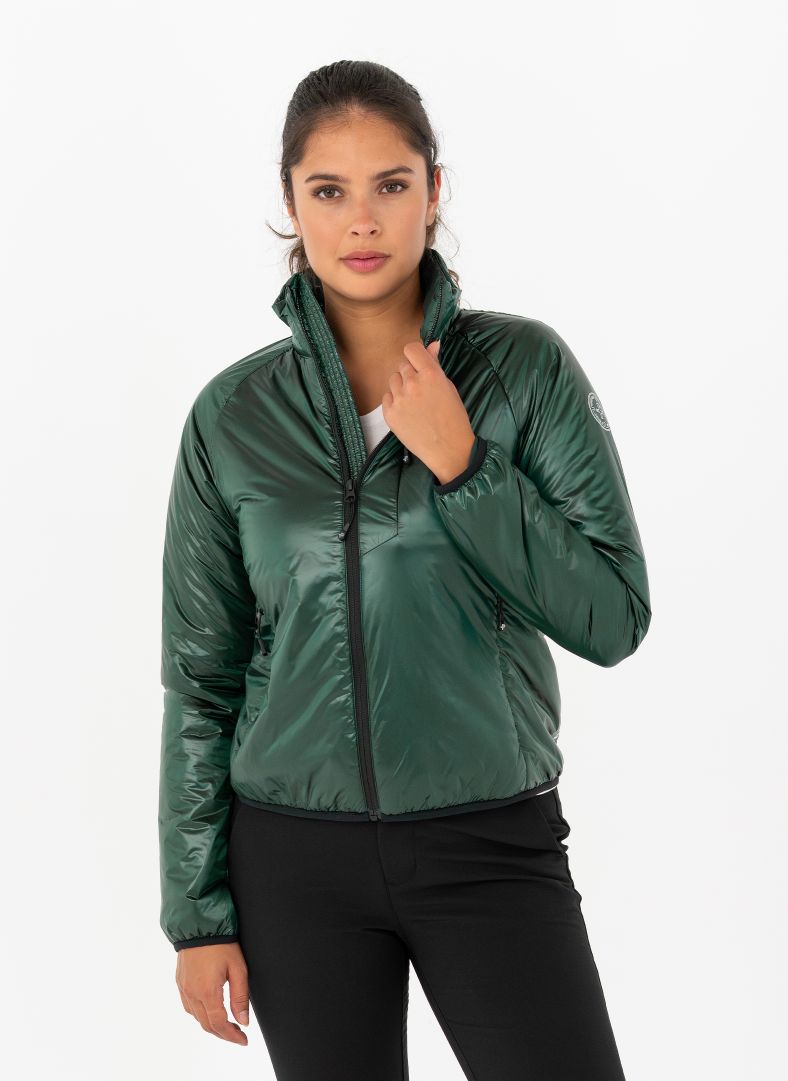 W Arolla Aero Jacket Jet Green