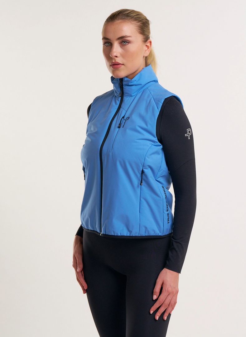 W Arolla Aero Vest Tidal Blue