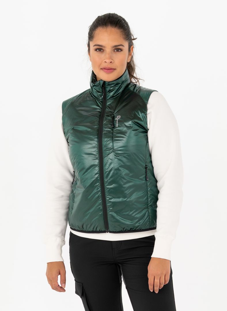 W Arolla Aero Vest Jet Green