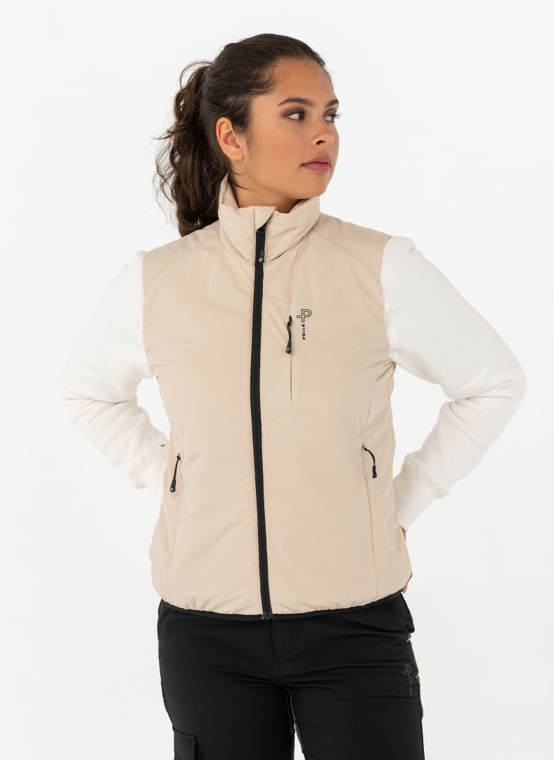 W Arolla Aero Vest Lt. Beige Oak