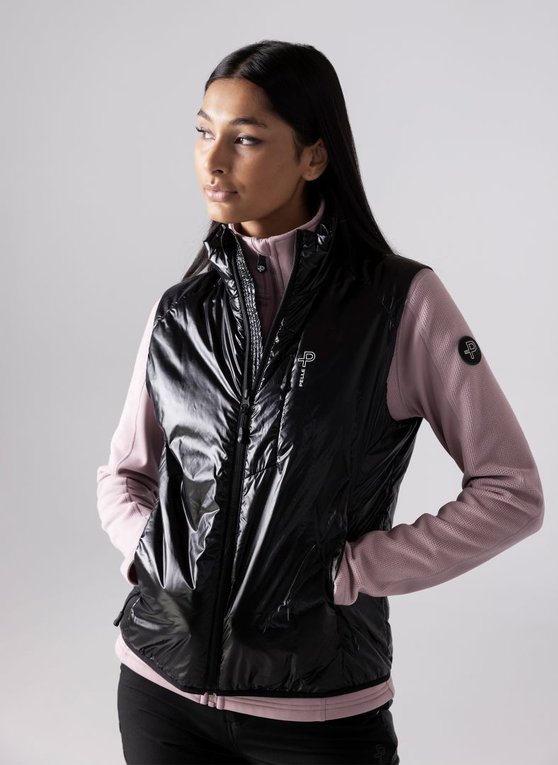 W Arolla Aero Vest Jet Black