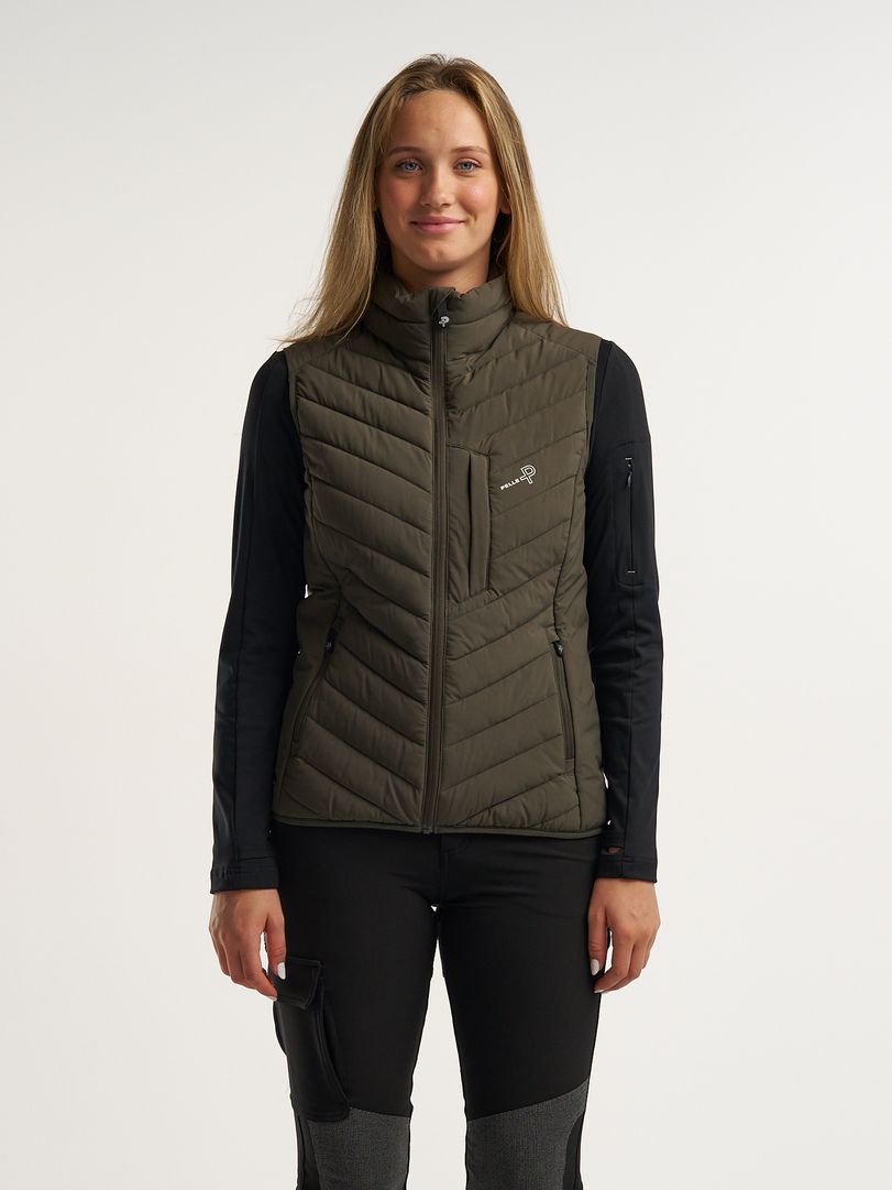 W Arolla Vest W Arolla Vest Ridge Green