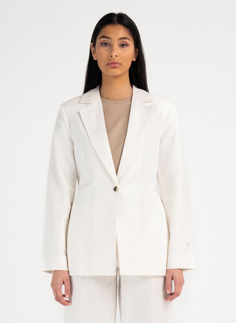 W Cavoli Jacket Sand Dollar White