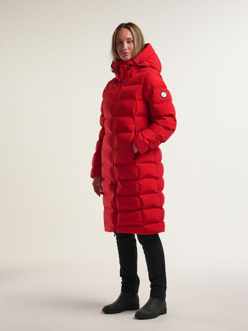 W Commodus Padded Coat W Commodus Padded Coat Coldflare Red