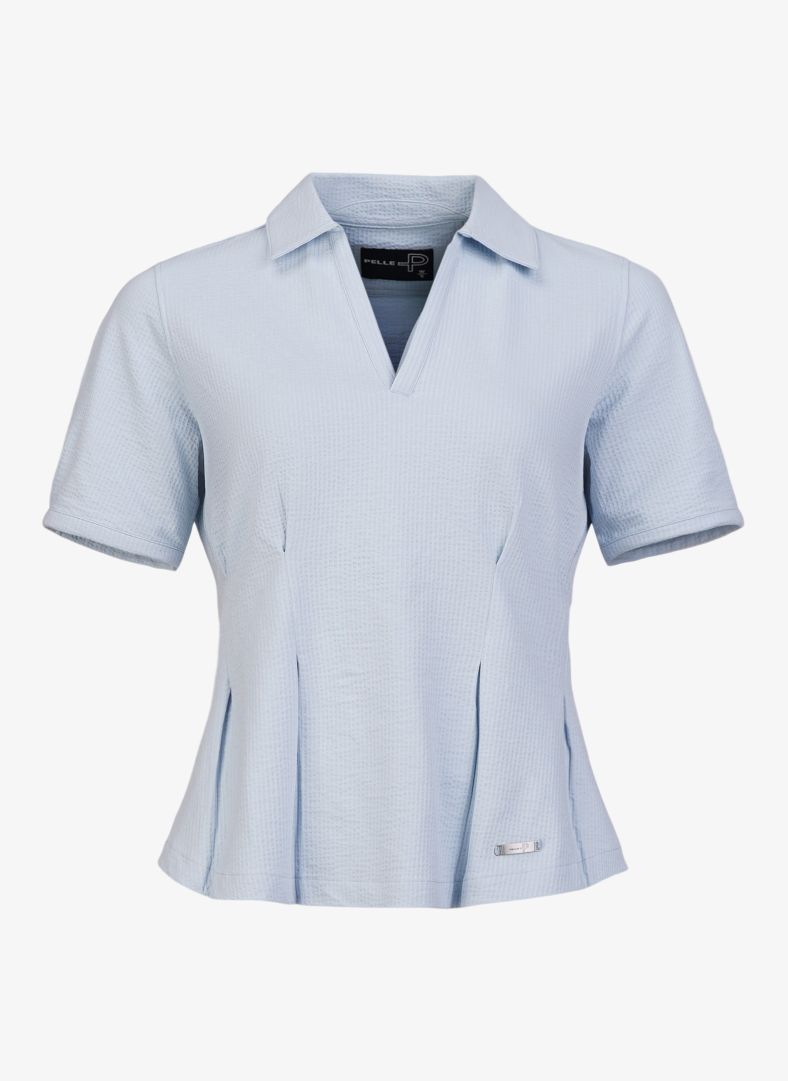 W Dock Blouse Atlas Blue