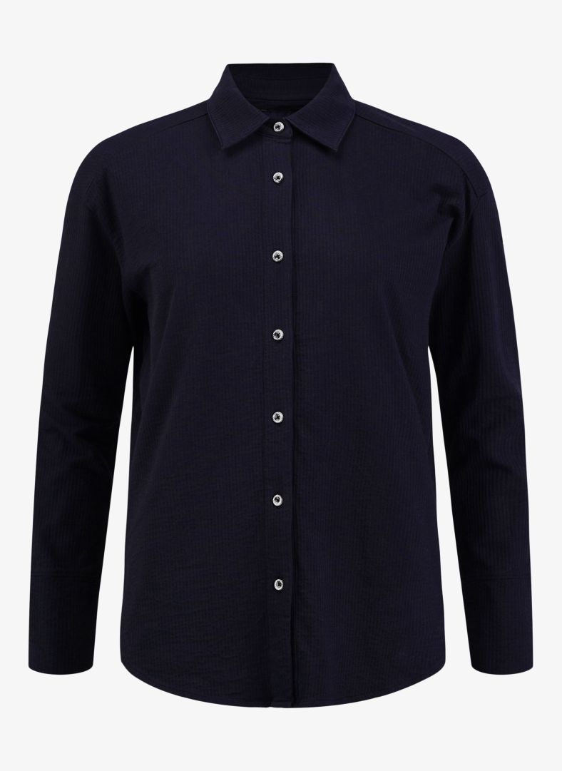 W Dock Shirt W Dock Shirt Dk Navy Blue