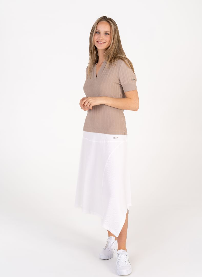 W Dock Skirt White