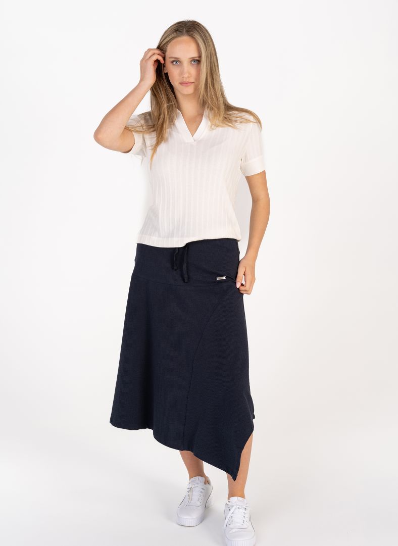 W Dock Skirt Dk Navy Blue