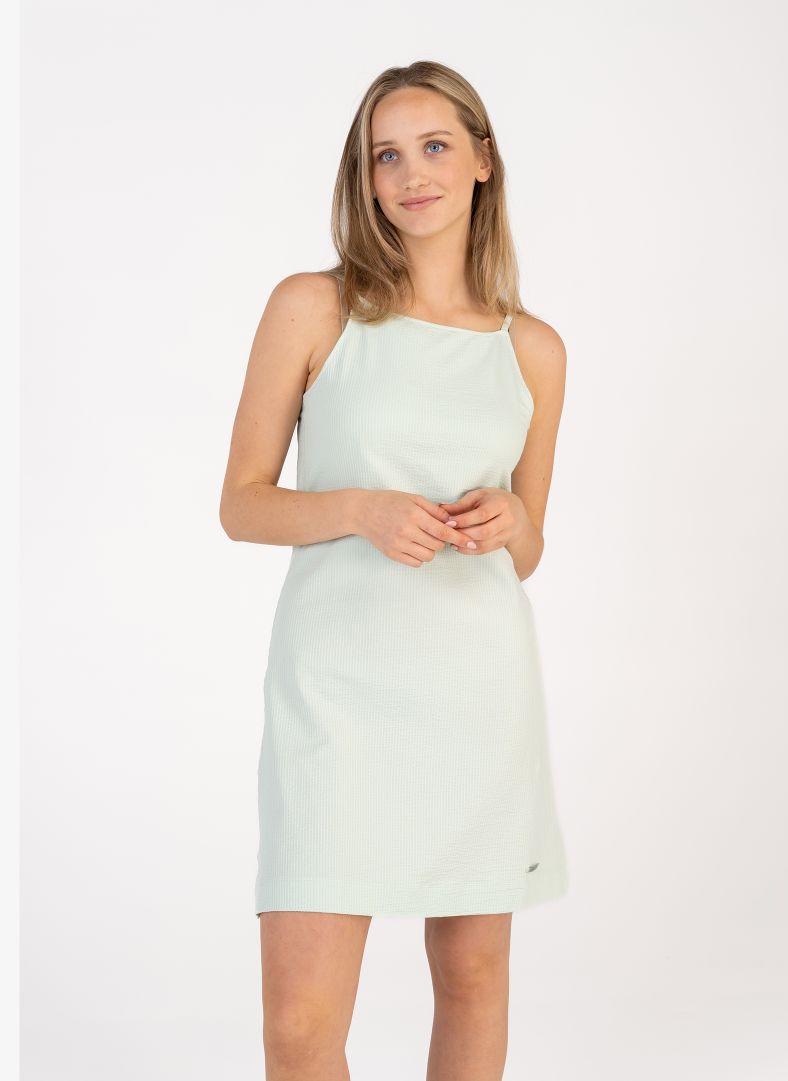 W Dock Strap Dress Spray Green