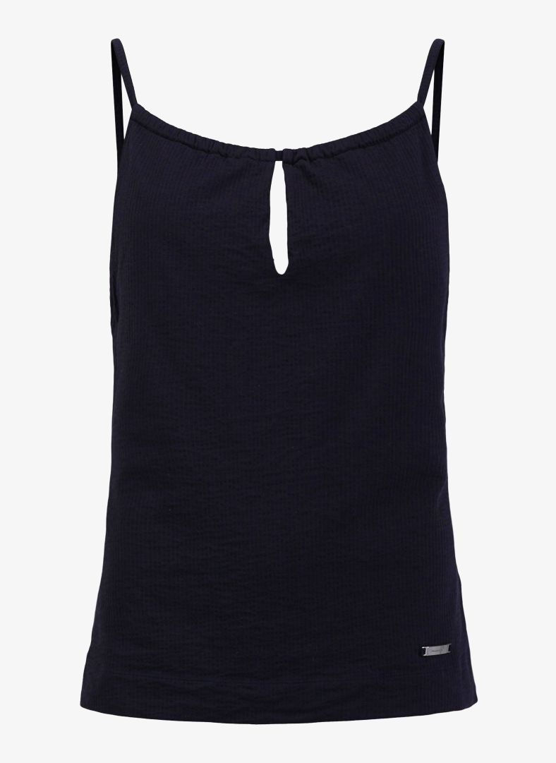 W Dock Strap Top Dk Navy Blue