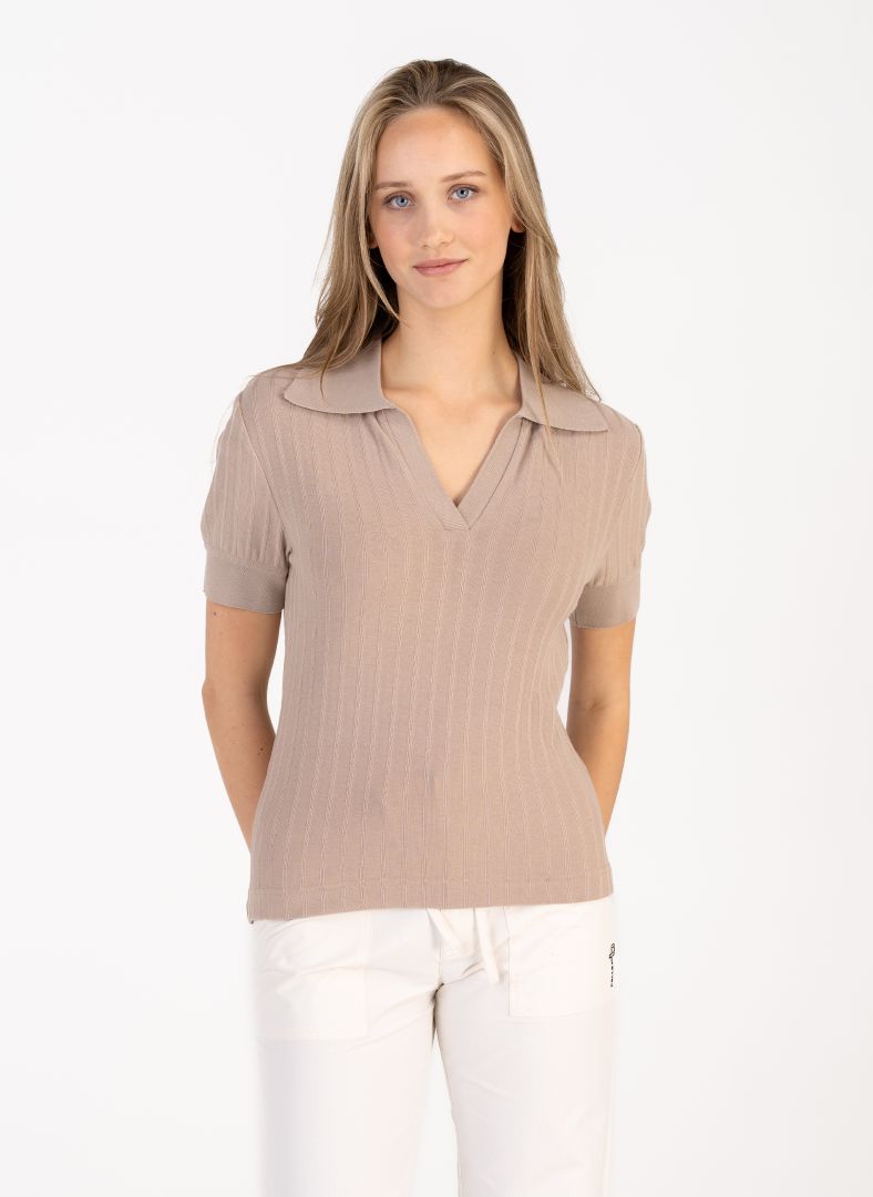 W Garda Polo Tumbled Stone