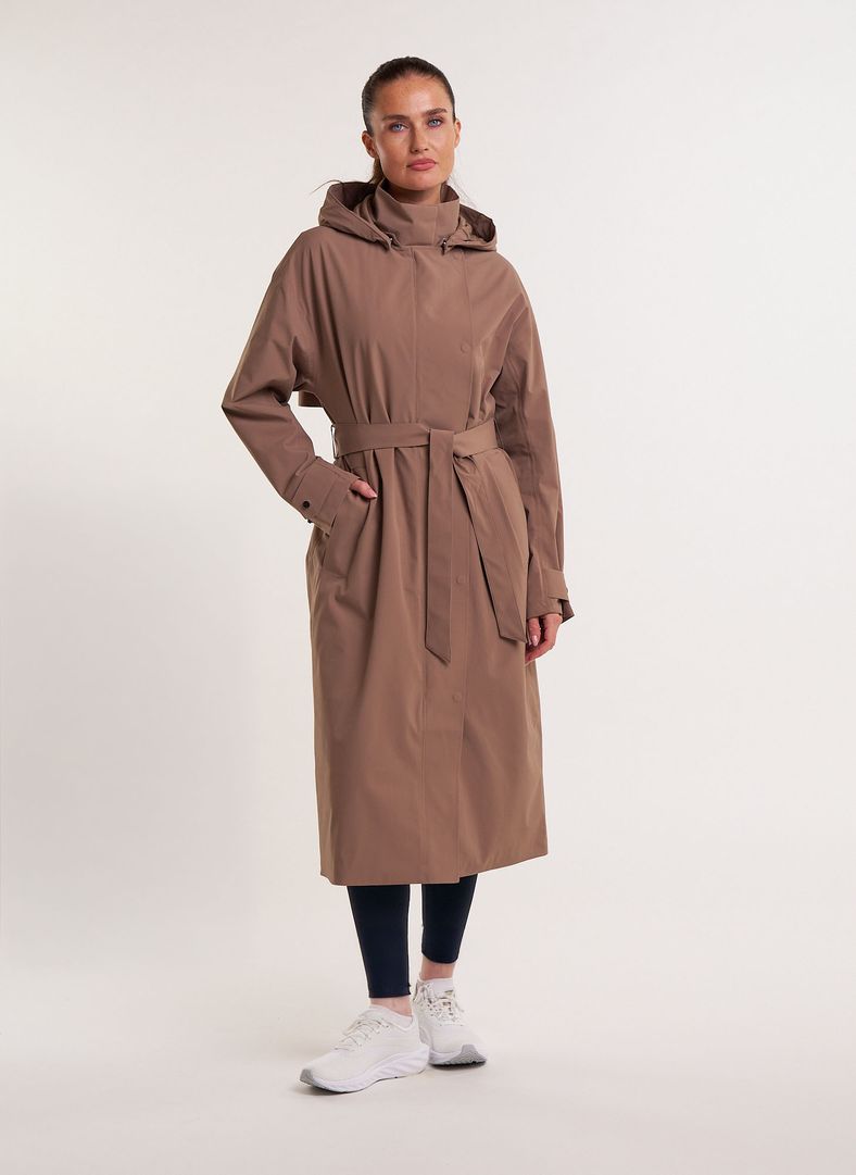 W Gelu Insulated Coat Toffee