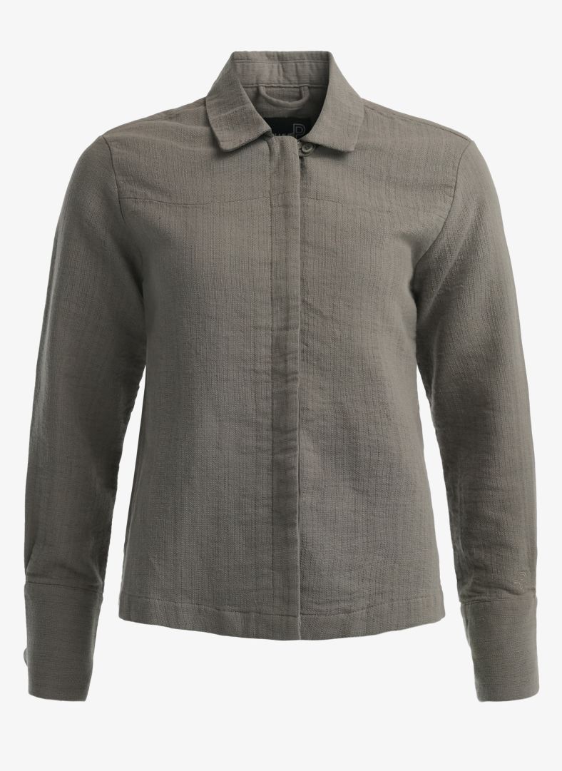 W Henley Jacket Taupe
