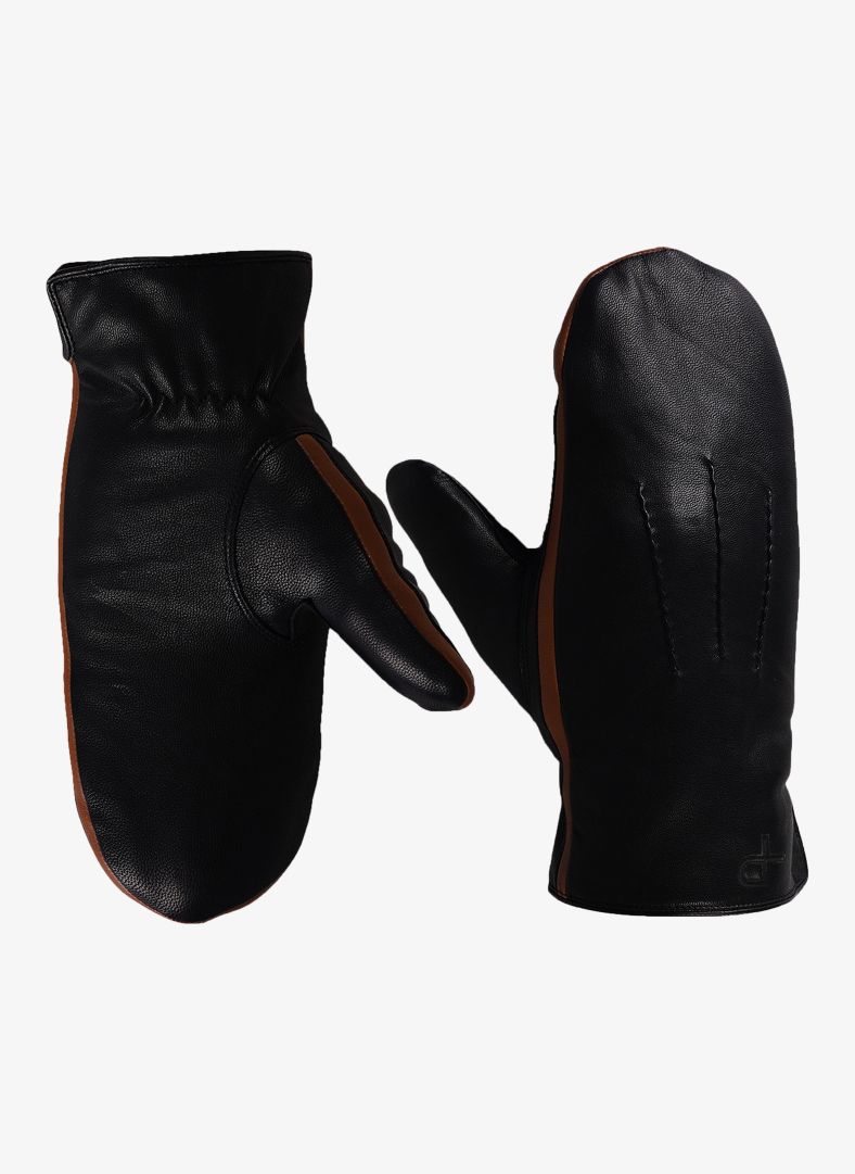 W Leather Mitten Ink