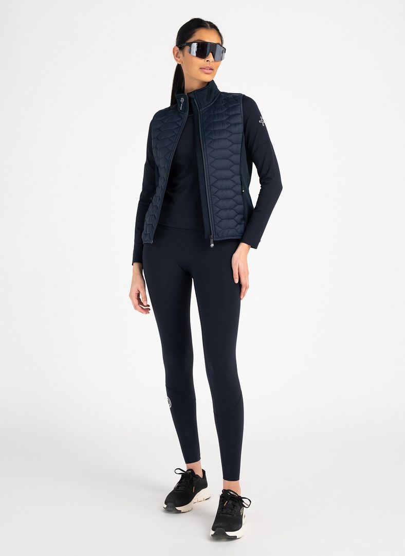 W Levo Hybrid Vest Dk Navy Blue