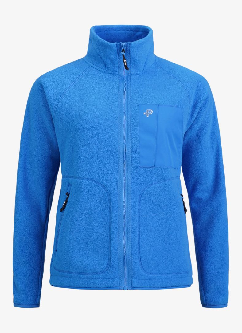W Loft zip Blue Poppy Solid