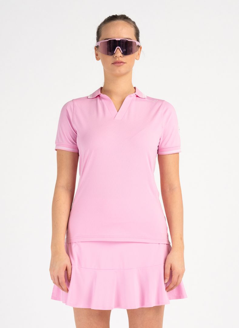 W Momentum Polo Pink Panther