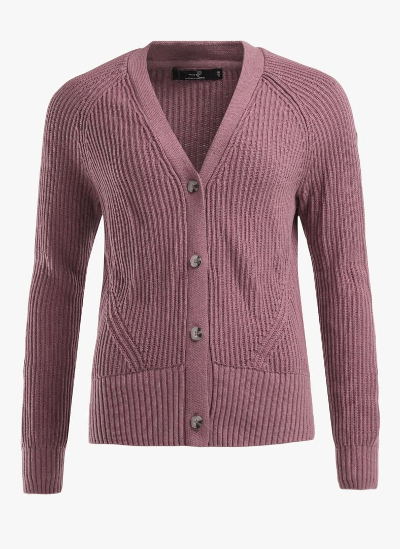 W Mons Knitted Cardigan W Mons Knitted Cardigan Berry Veil
