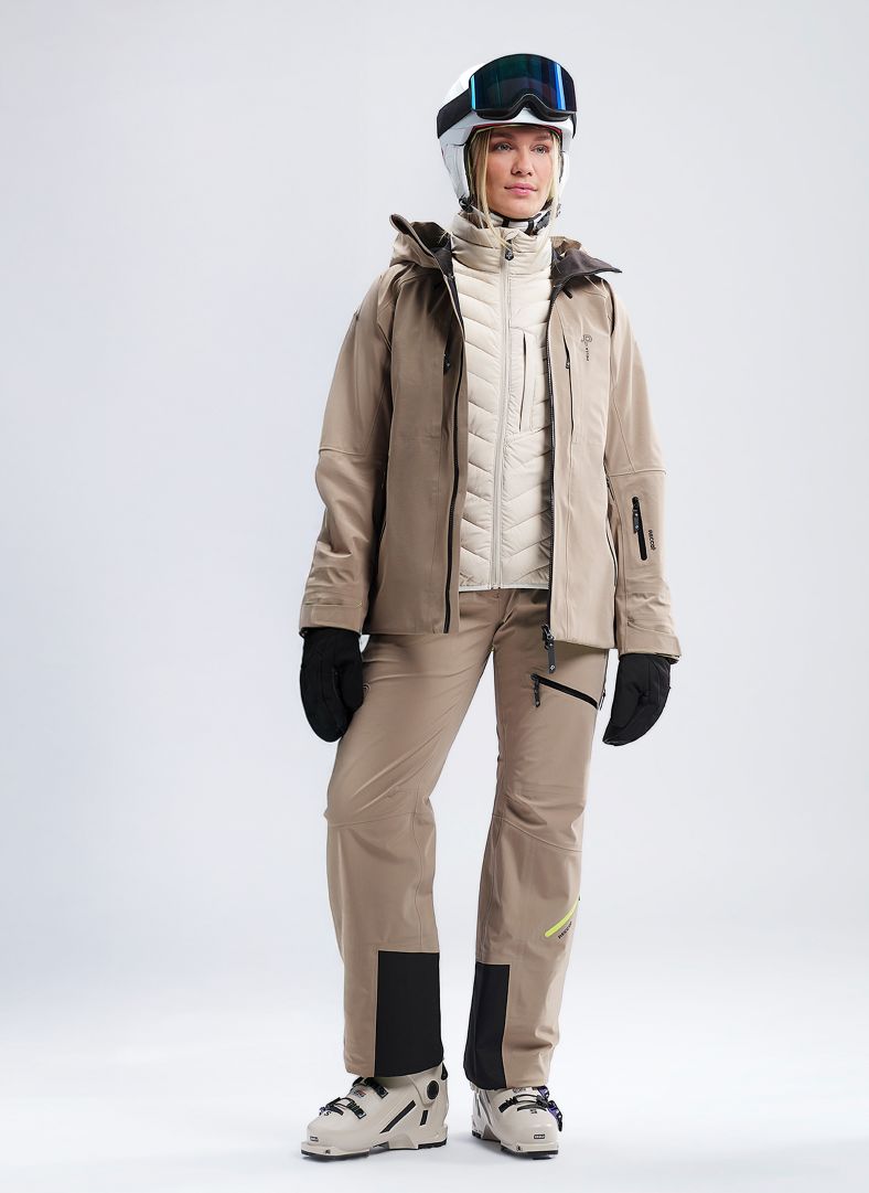 W Notch Ski pants Toffee