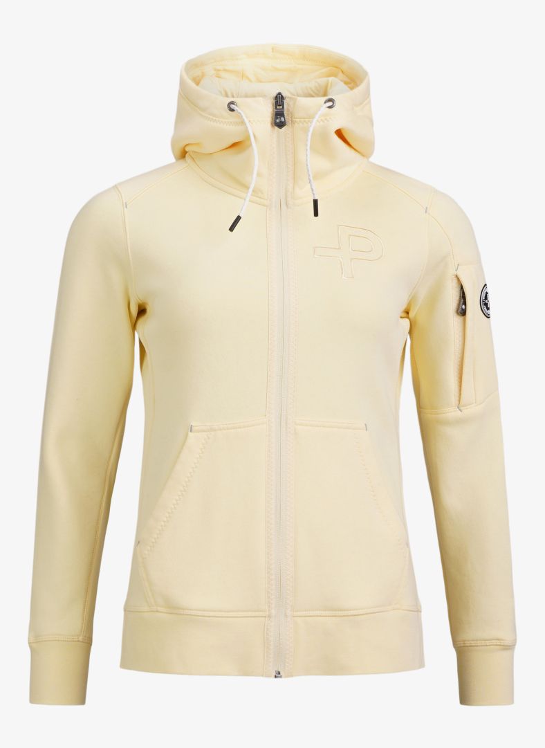 W P-hoodie Radura Yellow